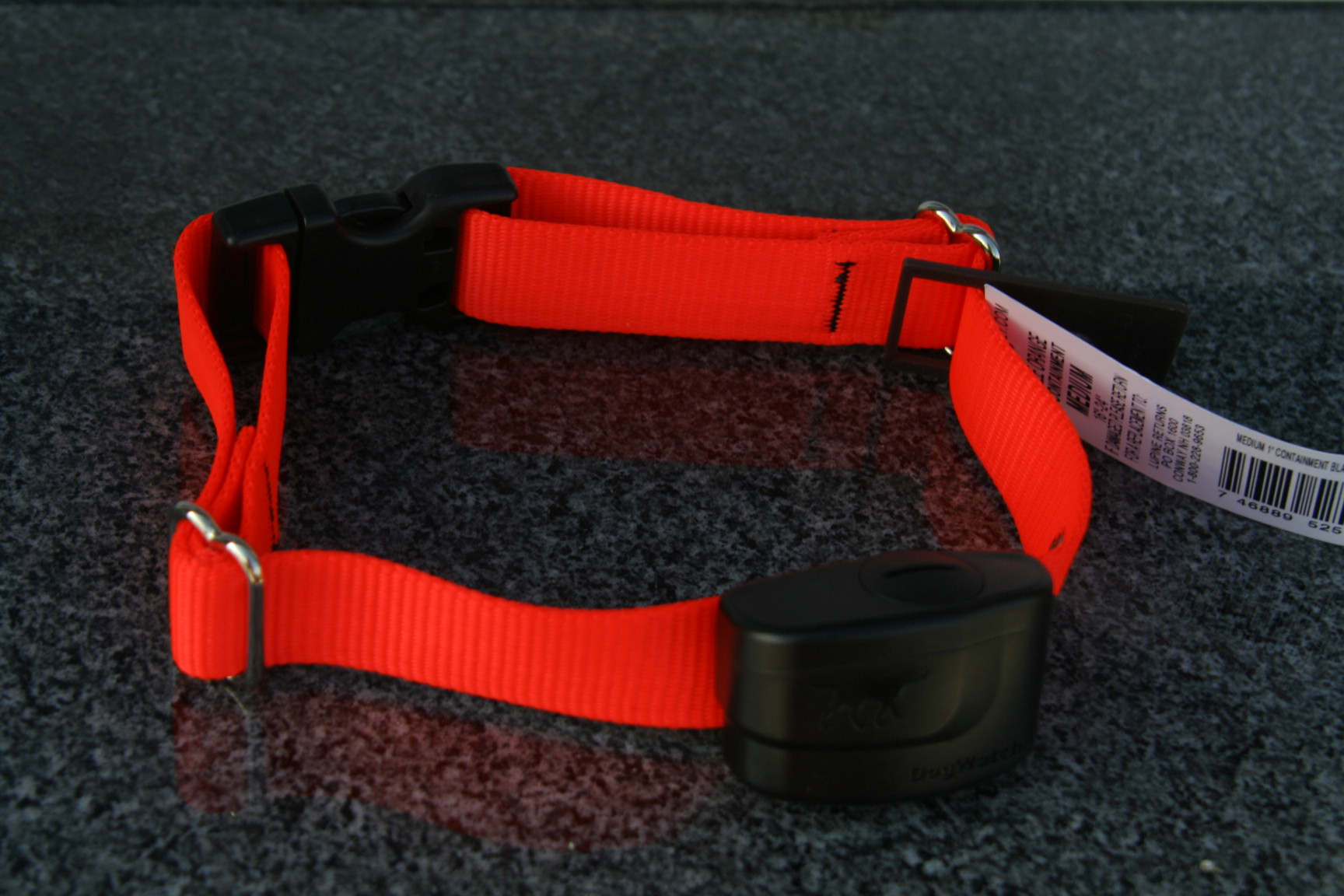 M méret 1\" Narancssárga szíj (40-60 cm) </br>Dogwatch vevőegység