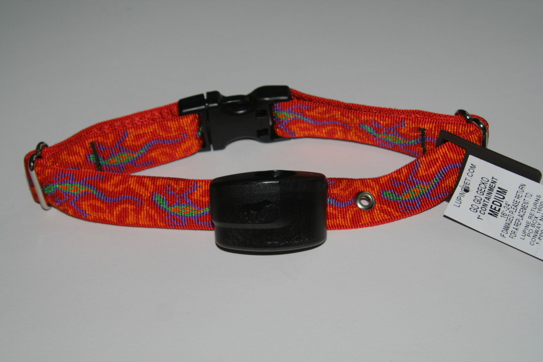 M méret 1" Go Go Gecko nyakörv</br>(40-60 cm) Dogwatch rendsze